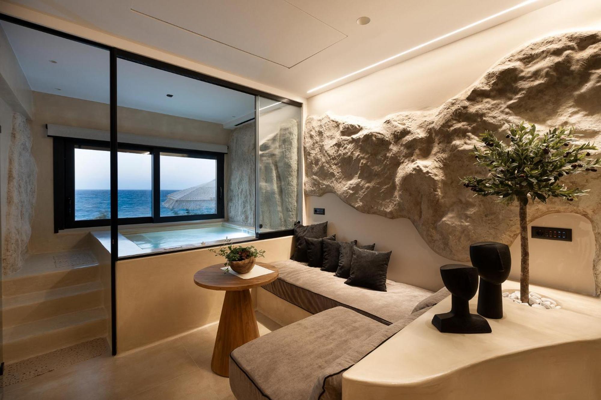 Portara Seaside Luxury Suites Naxos City エクステリア 写真